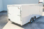 Spartan 8.5 x 20 ft · 9,990 lb GVWR · white · 7 ft interior · StableDeck floor Stock #93064 - Thumbnail 2