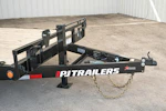 PJ Trailers 20'x83" 6" Channel Equipment Trailer (CC) Stock #CCJ2072BSBK - Thumbnail 2