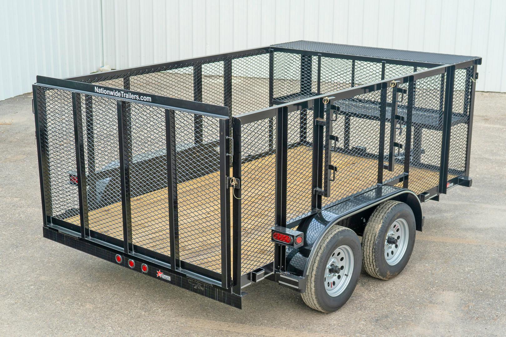 Texas Bragg 12' × 83" Landscape Trailer