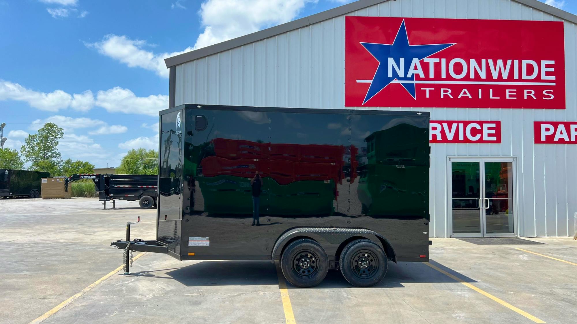 Spartan TA 6' × 12' Enclosed Cargo Trailer