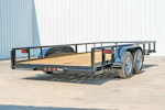 Texas Bragg 16'x83" Utility Trailer w/ Slide-In Ramps (U2) Stock #88959 - Thumbnail 2