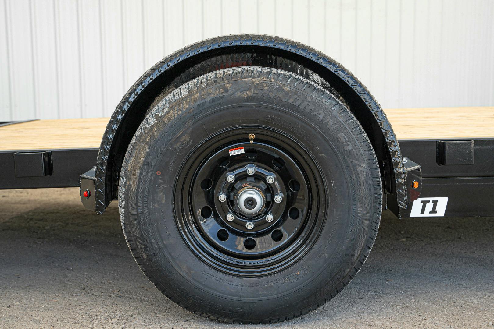 PJ Trailers 13'x81" Single Axle Hydraulic Gravity Tilt Trailer (T1)
