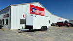 CellTech 7'x14' All-Steel Enclosed Cargo Trailer w/ Rear Ramp Door (C2) Stock #89940 - Thumbnail 1