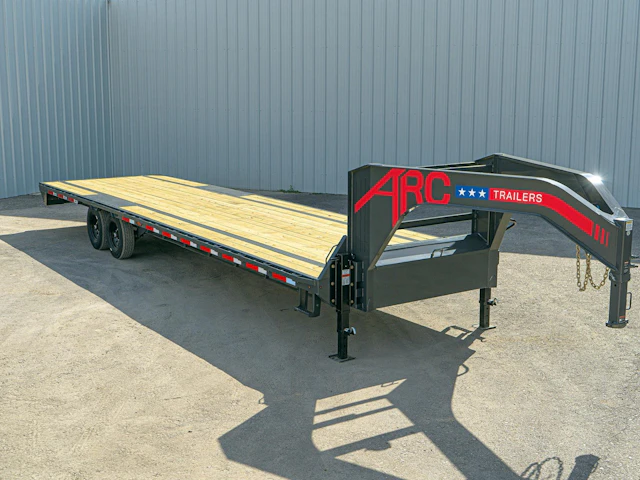 ARC Trailers 28'x102" 14K Gooseneck Flatbed Trailer (GDS)