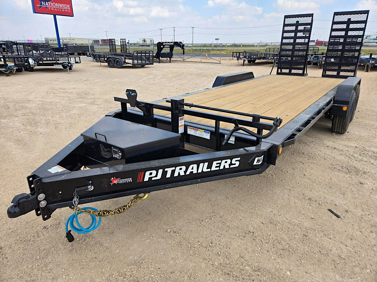 PJ Trailers 20'x82" 8" Pro I-Beam Equipment Trailer (H4) - Stock #87705 - Image 1 of 5 PJ Trailers 20'x82" 8" Pro I-Beam Equipment Trailer (H4) - Stock #87705 - Image 1 of 5