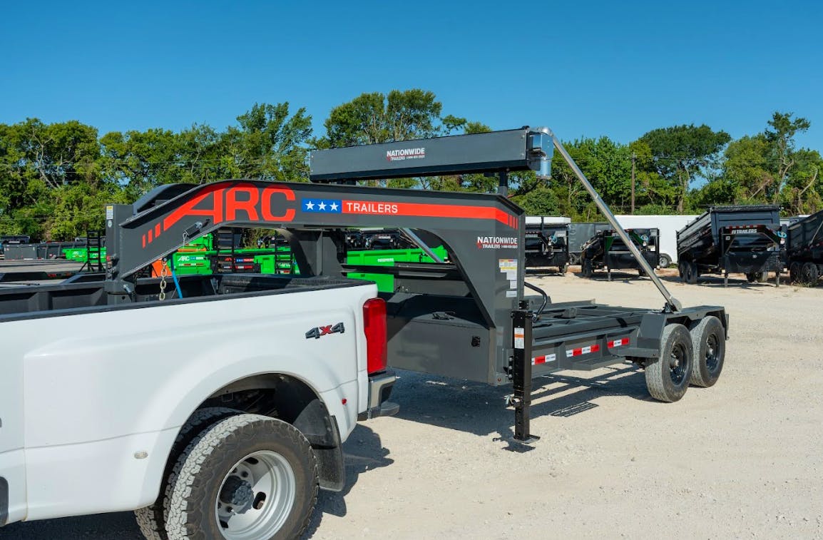 ARC Trailers 14' 20K HD Roll Off Dump Trailer (GRX) - Stock #arc-a-grx-1420-gy-ls2bt-st5-etarp - Image 1 of 1