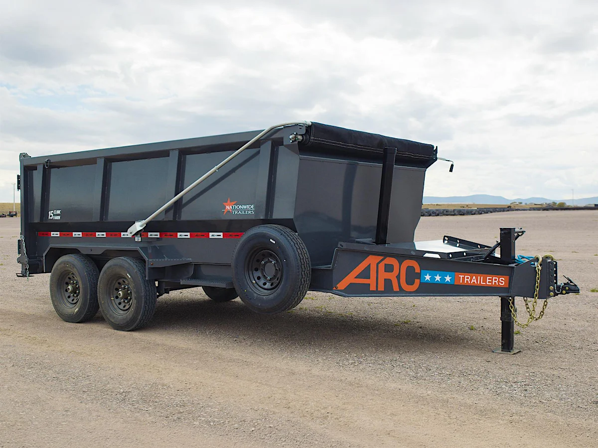 ARC Trailers 14'x83" Telescopic Dump Trailer w/ 4' Sides (BDT) - Stock #92754 - Image 1 of 6 ARC Trailers 14'x83" Telescopic Dump Trailer w/ 4' Sides (BDT) - Stock #92754 - Image 1 of 6