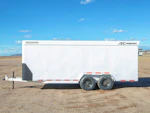 ARC Trailers 7'10"x16' Steel Enclosed Cargo Trailer w/ Rear Ramp Door (BCS) Stock #arc-a-bcs-7-10x1614-wt-d72bt-rrd - 3 more images