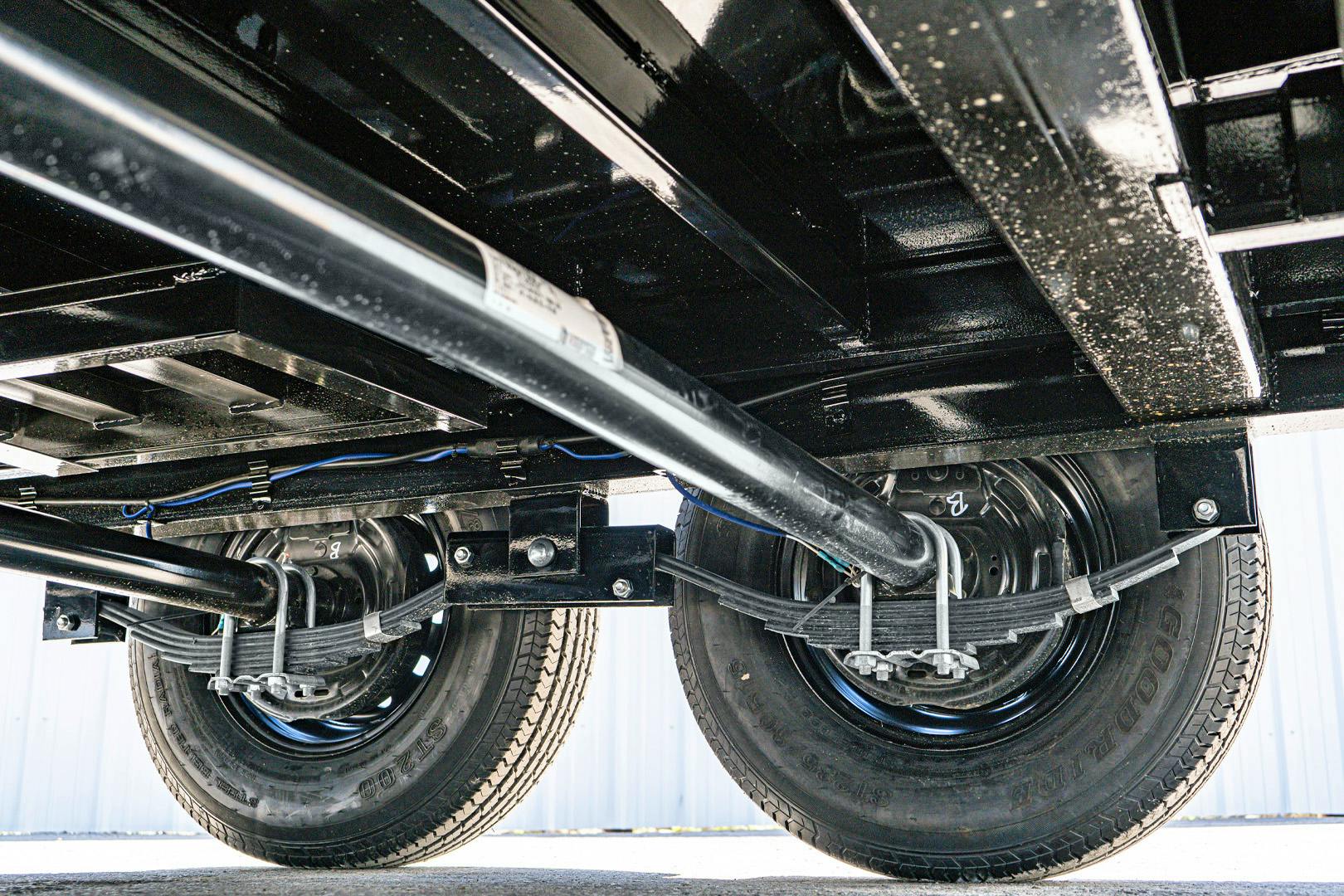 PJ Trailers 16'x83" Low Pro High Side Dump Trailer w/ 4' Sides (DM)