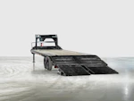 PJ Trailers 20'x102" Gooseneck Low Pro Flatbed Trailer w/ Singles (LS) Stock #LSQ2072BSSK - Thumbnail 5