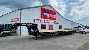 PJ Trailers 40'x102" Flatbed Trailer w/ Duals & Air-ride (FD)