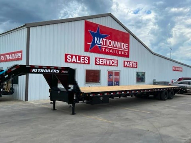 PJ Trailers 40'x102" Flatbed Trailer w/ Duals & Air-ride (FD)