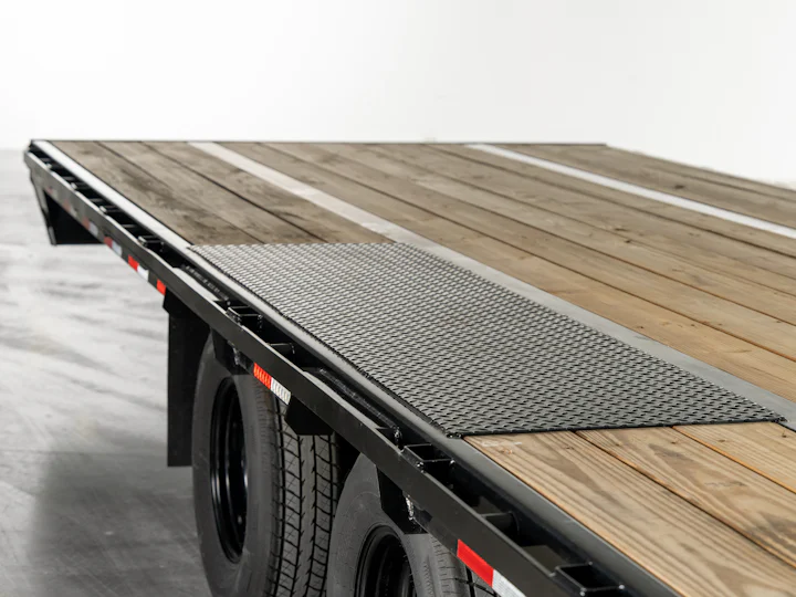 PJ Trailers Low-Pro Flatdeck With Duals, studio view 11