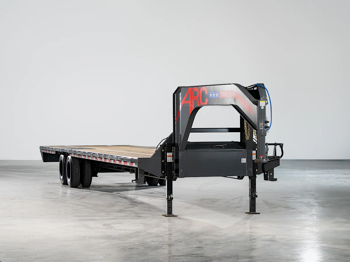 ARC Trailers 40'x102" Gooseneck Flatbed w/ Duals (GDD) - Stock #arc-a-gdd-4020-gy-da2bs-q-14p-st4 - Image 1 of 31 ARC Trailers 40'x102" Gooseneck Flatbed w/ Duals (GDD) - Stock #arc-a-gdd-4020-gy-da2bs-q-14p-st4 - Image 1 of 31