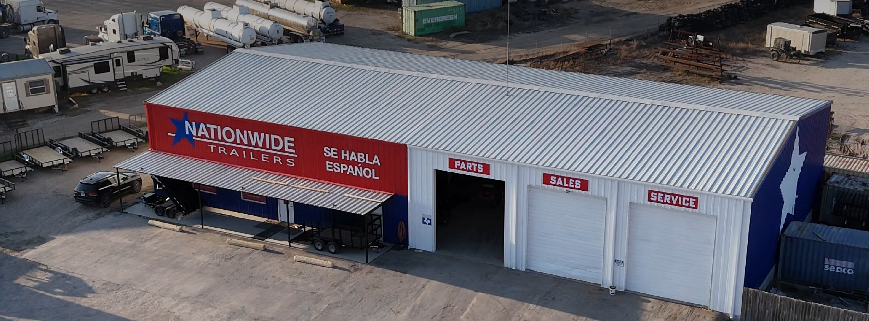 Nationwide Trailers San Antonio dealership in Atascosa, TX