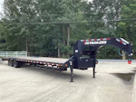 PJ Trailers 40'x102" Flatbed Trailer w/ Slide-In Ramps (LD) Stock #90934 - Thumbnail 1