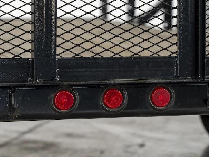 PJ Trailers 83 in Tandem Axle Channel Utility, studio view 13