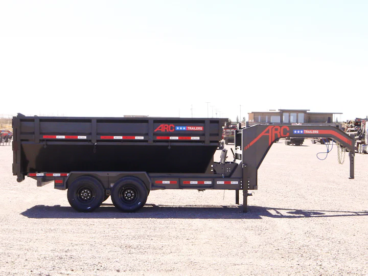 ARC Trailers High-Capacity Gooseneck Roll-Off Roll-Off Trailer