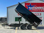 PJ Trailers 14'x83" 14K Dump Trailer w/ 4ft Sides (D7) Stock #89855 - Thumbnail 4