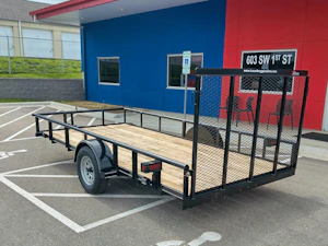 Texas Bragg 14P Utility Trailer Stock #14P - Thumbnail 3