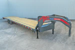 ARC Trailers 40'x102" 14K Gooseneck Flatbed Trailer w/ Slide-In Ramps (GDS) Stock #89721 - Thumbnail 1