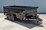 PJ Trailers 16'x83" Low Pro High Side Dump Trailer w/ 4' Sides (DM) Stock #90650 - Thumbnail 3