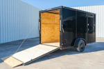 Spartan 6'x12' Enclosed Cargo Trailer w/ Rear Ramp Door (C1) Stock #90299 - Thumbnail 3