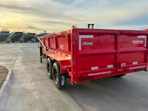 ARC Trailers 16'x83" Gooseneck Telescopic Dump Trailer w/ 3' Sides (GDT)