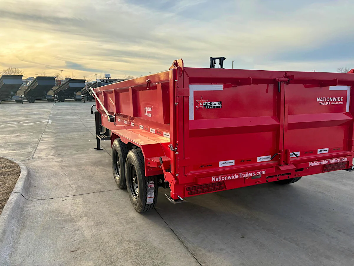 ARC Trailers 16'x83" Gooseneck Telescopic Dump Trailer w/ 3' Sides (GDT) - Stock #A-GDT-16143-GYRD-D72BS-14P-ST2 - Image 1 of 6 ARC Trailers 16'x83" Gooseneck Telescopic Dump Trailer w/ 3' Sides (GDT) - Stock #A-GDT-16143-GYRD-D72BS-14P-ST2 - Image 1 of 6