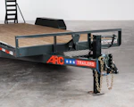 ARC Trailers 20'x83" General Purpose 14K Equipment Trailer (BEG) Stock #arc-a-beg-2014-gy-l72bs - 25 more images