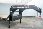 PJ Trailers 32'x102" Gooseneck Low Pro Flatbed Trailer w/ Singles (LS) Stock #92126 - Thumbnail 2