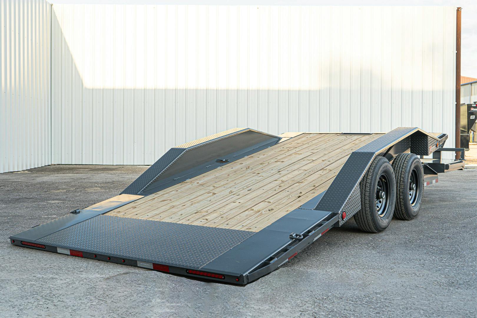 PJ Trailers 20'x102" 6" Channel Super-Wide Gravity Tilt Trailer (TS)