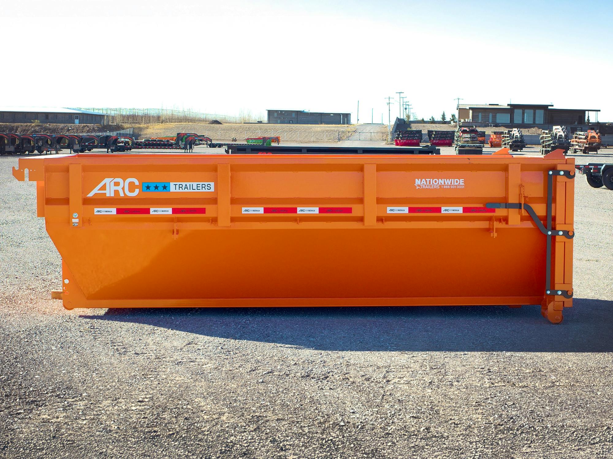 ARC Trailers 14' Roll Off Dumpster (HDB)