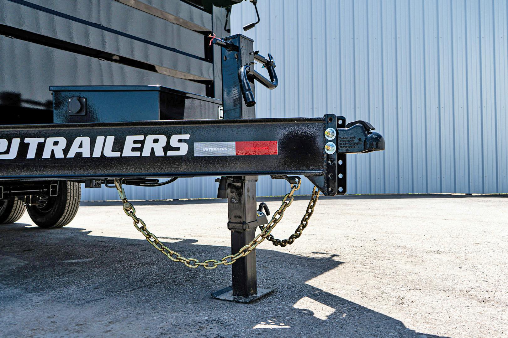 PJ Trailers 16'x83" Low Pro High Side Dump Trailer w/ 4' Sides (DM)
