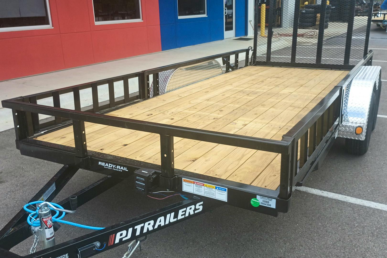 PJ UK Utility Trailer Stock #UK - Thumbnail 2