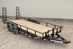 PJ Trailers 20'x83" 6" Channel Equipment Trailer (CC) Stock #76830 - Thumbnail 1