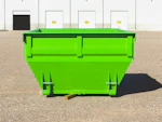 ARC Trailers 14' 14YD Steel Dumpster Bin w/ 4' Sides Stock #83006 - 4 more images
