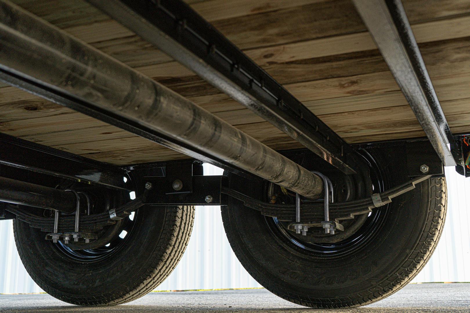 PJ Trailers 16'x83" Angle Pipetop Equipment Trailer (P8)