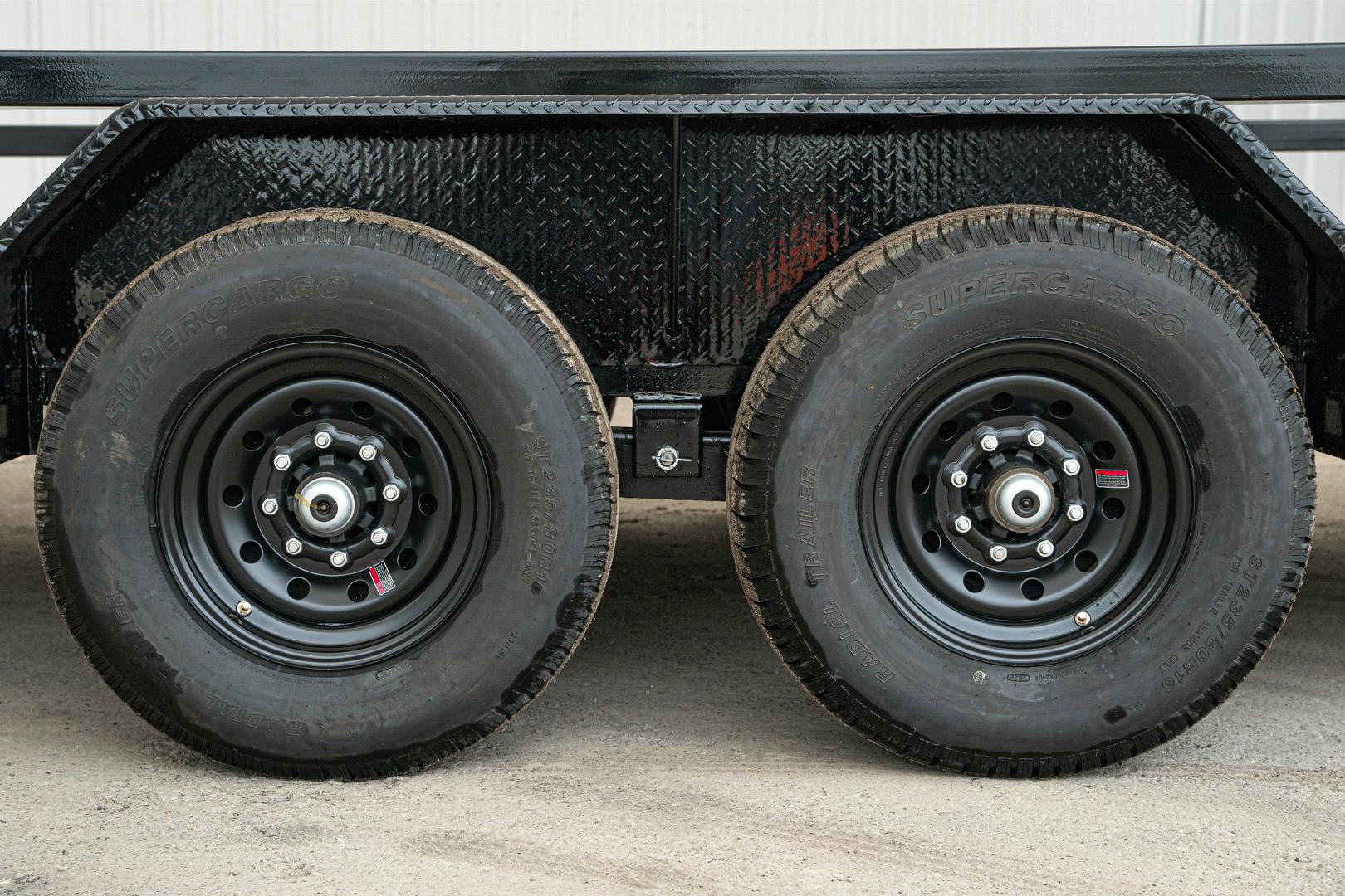PJ Trailers 20'x83" Angle Pipetop Equipment Trailer (P8)