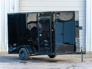 Spartan 6'x12' Enclosed Cargo Trailer w/ Rear Ramp Door (C2)