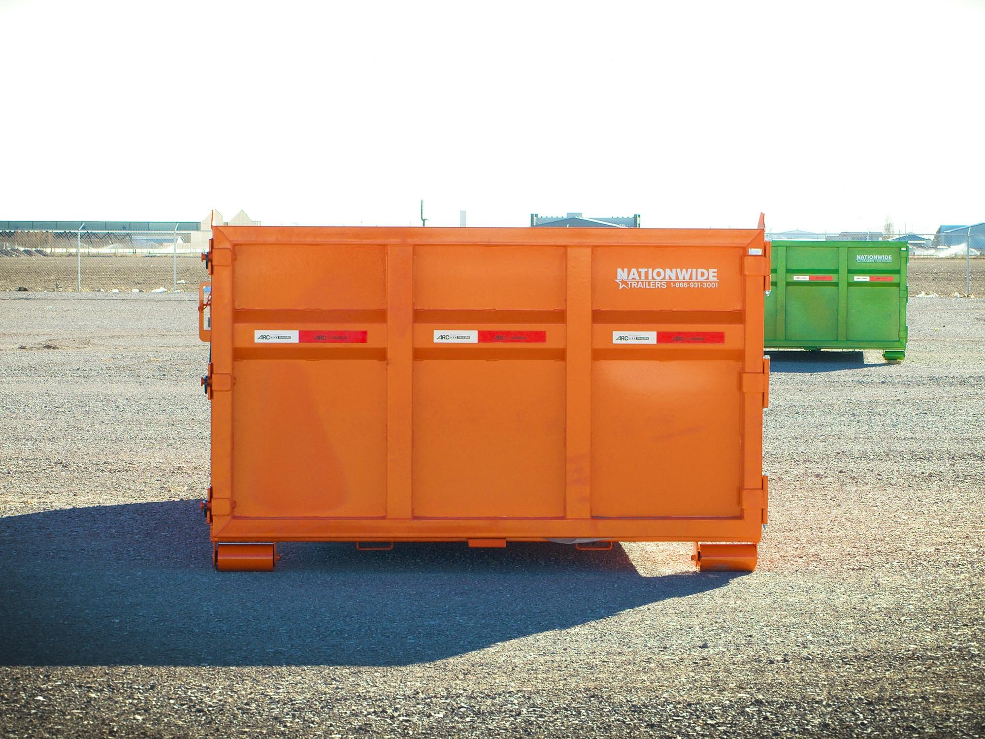 ARC Trailers 14' Roll Off Dumpster (HDB)