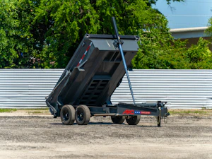 ARC Trailers 12'x83" Telescopic Dump Trailer w/ 2' Sides (BDT)