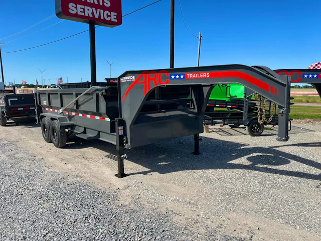 ARC Trailers ARC GDT 16' × 83" Telescopic Dump Trailer