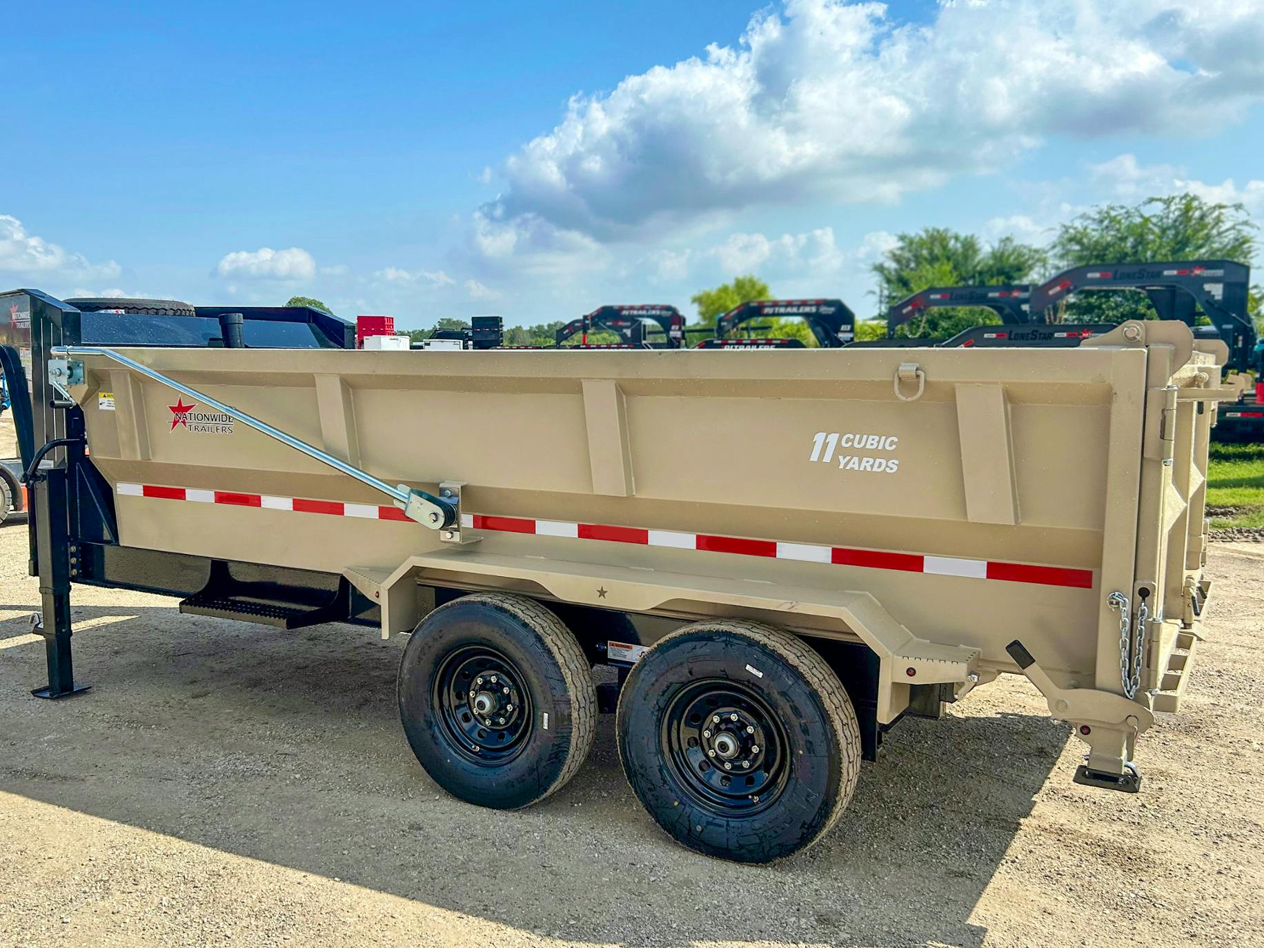 ARC Trailers ARC GDT 14' × 83" Telescopic Dump Trailer