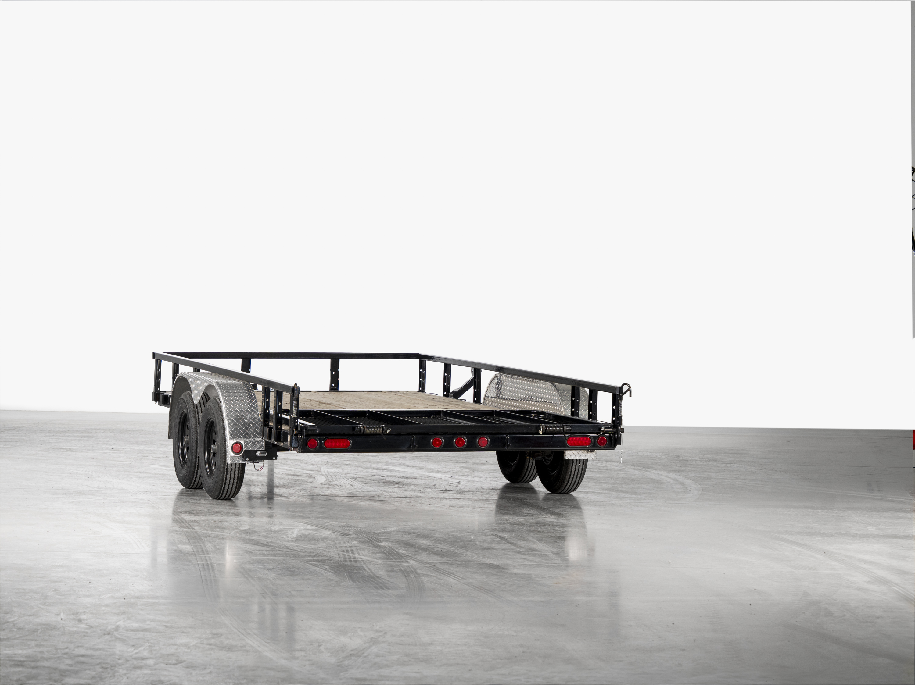 PJ Trailers 14'x83" Tandem Axle 4" Channel Utility Trailer (UL)