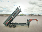 ARC Trailers 16'x83" Gooseneck Heavy-Duty Telescopic Dump Trailer w/ 3' Sides (GDH) Stock #93453 - Thumbnail 8