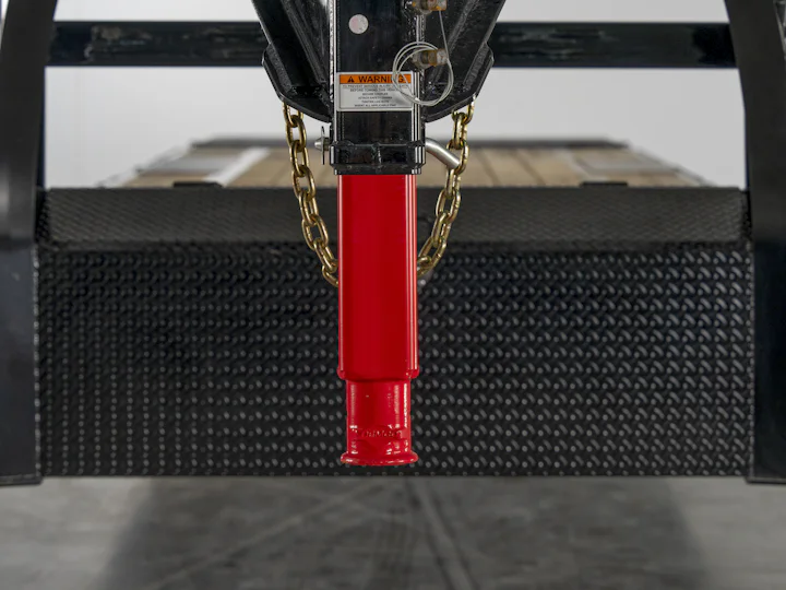 PJ Trailers Low-Pro Flatdeck With 8K Singles, studio view 3