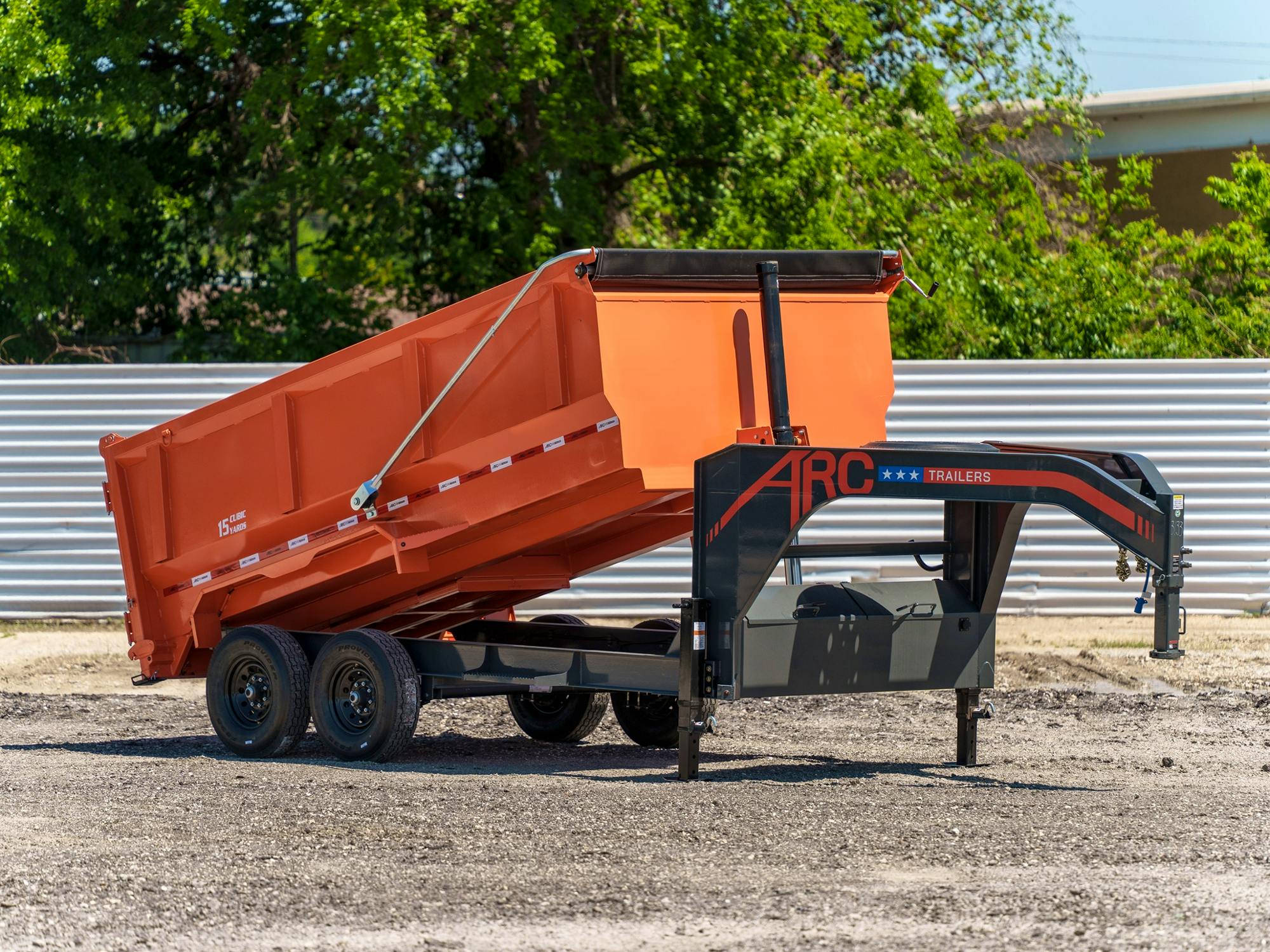 ARC Trailers ARC GDT 14' × 83" Telescopic Dump Trailer