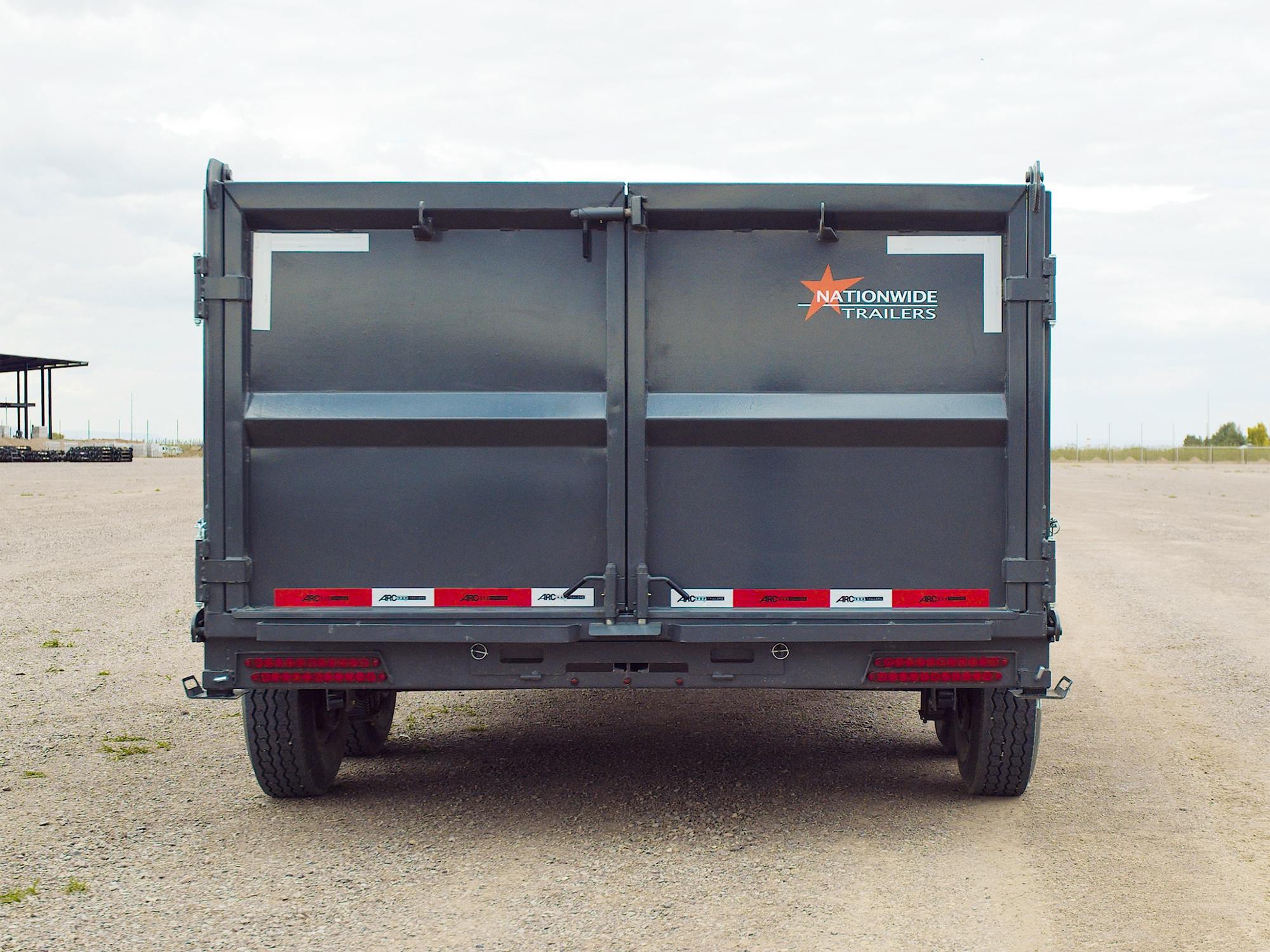 ARC Trailers ARC BDT 14' × 83" Telescopic Dump Trailer