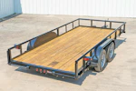 Texas Bragg 16'x77" Square Tube Top Utility Trailer Stock #89880 - Thumbnail 7